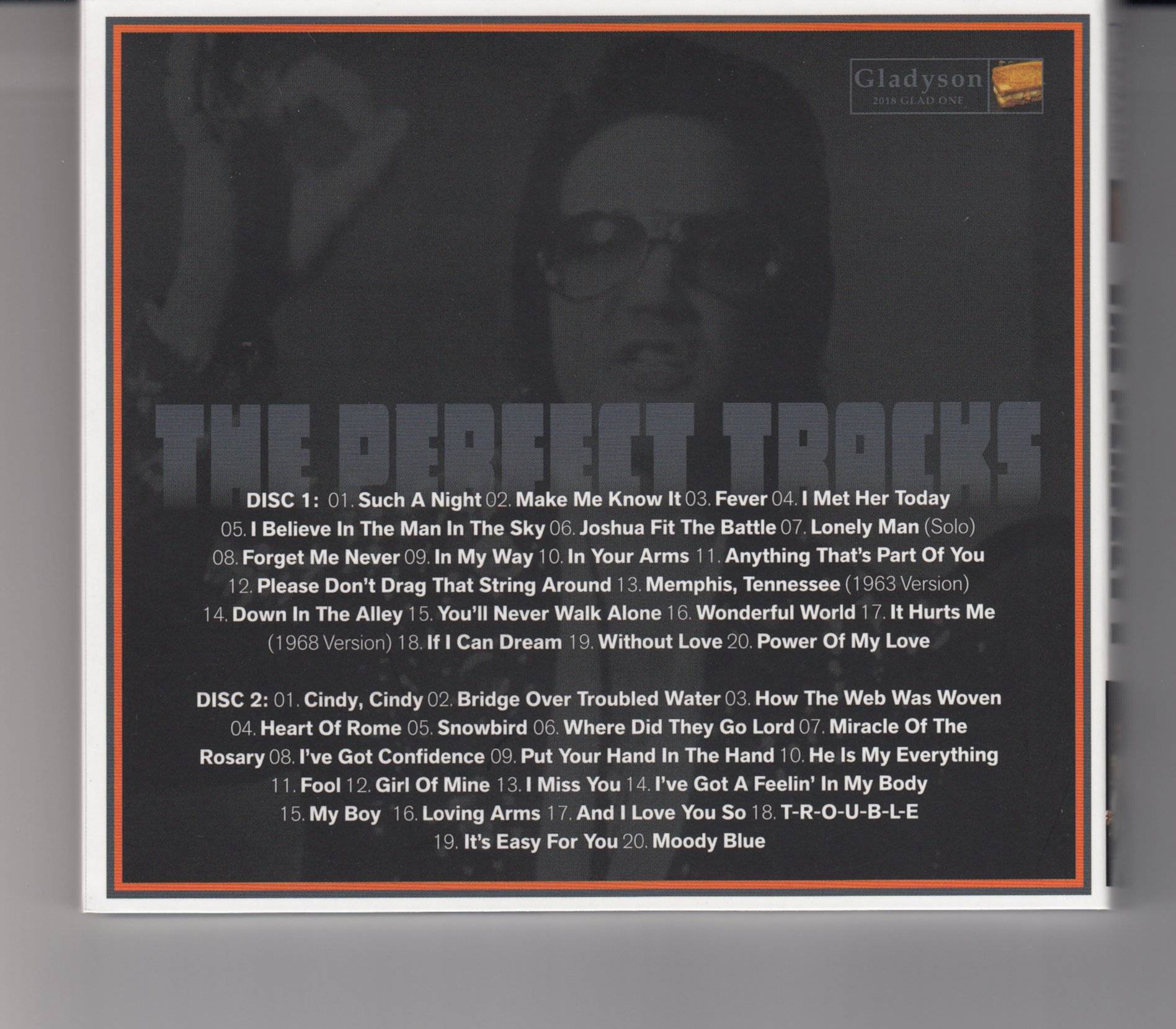 Elvis Presley The Perfect 1 Elvis Fourty Greatest Ones : Back